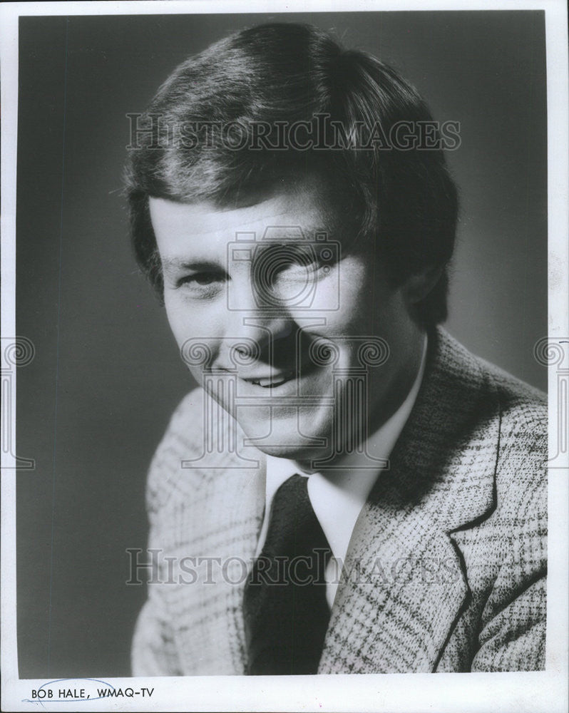 1978 Press Photo Bob Hale Television Broadcaster WMAQ Chicago ...