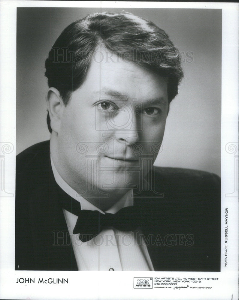 John Alexander McGlinn American Conductor Musical Theatre Archivist ...