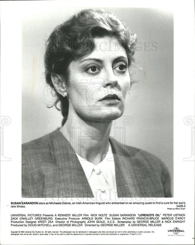 1993 Press Photo Susan Sarandon/American Actress/Academy Award - Historic Images