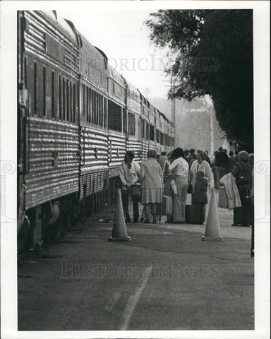 1980 Press Photo of Amtrak's Silver Meteor bound for New York from St. Pete - Historic Images