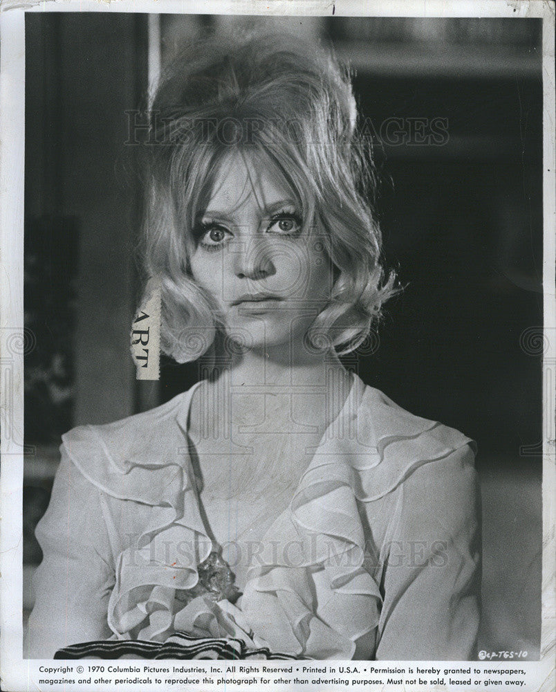 1970 Press Photo Goldie Hawn In Theres A Girl In My Soup Historic Images 6795