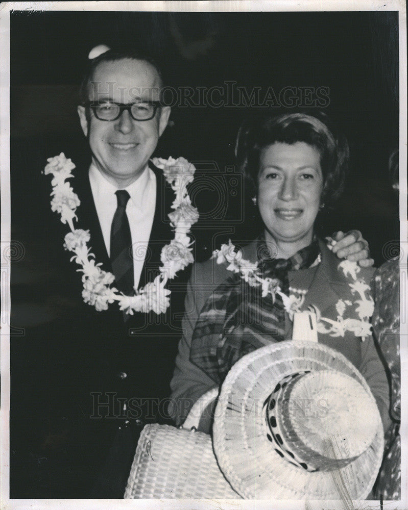 1967 Press Photo Mr And Mrs Paul Friedlander Historic Images