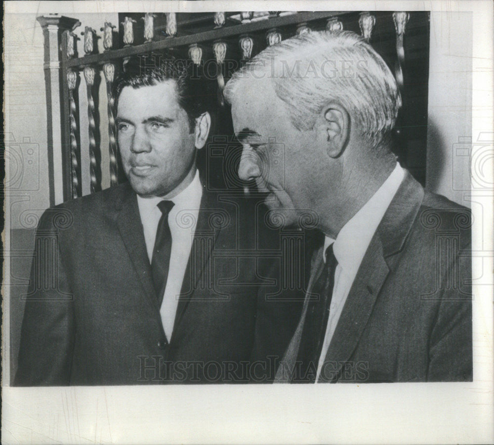 1966 Press Photo Melvin Lane Powers Attorney Harvey St Jean Jacques M Historic Images