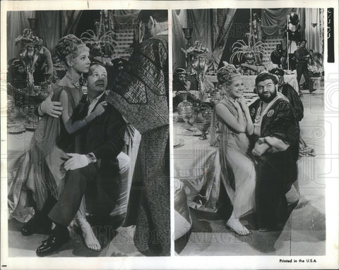 1963 Press Photo Director Joseph L. Mankiewikcc, "Cleopatra"