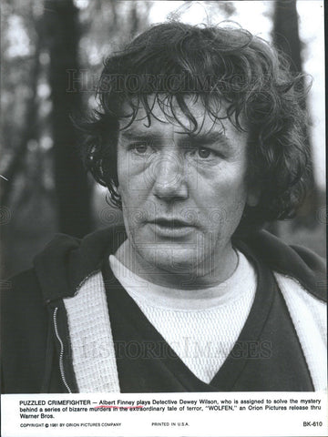 1981 Press Photo
Movie Wolfen
Albert Finney - Historic Images