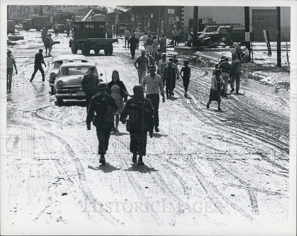 Denver Floods 1965 Vintage Press Photo Print - Historic Images