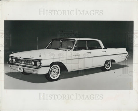 1961 Press Photo The 1961 Mercury Meteor 600, 4 door sedan - Historic Images