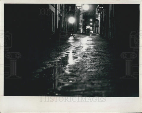 1967 Press Photo A Dark Area Targeted By St. Petersburg City Lights Program - Historic Images