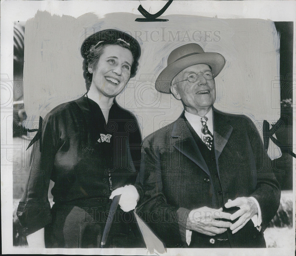 John D. Rockefeller Jr. and wife Martha Baird Allen 1951 ...