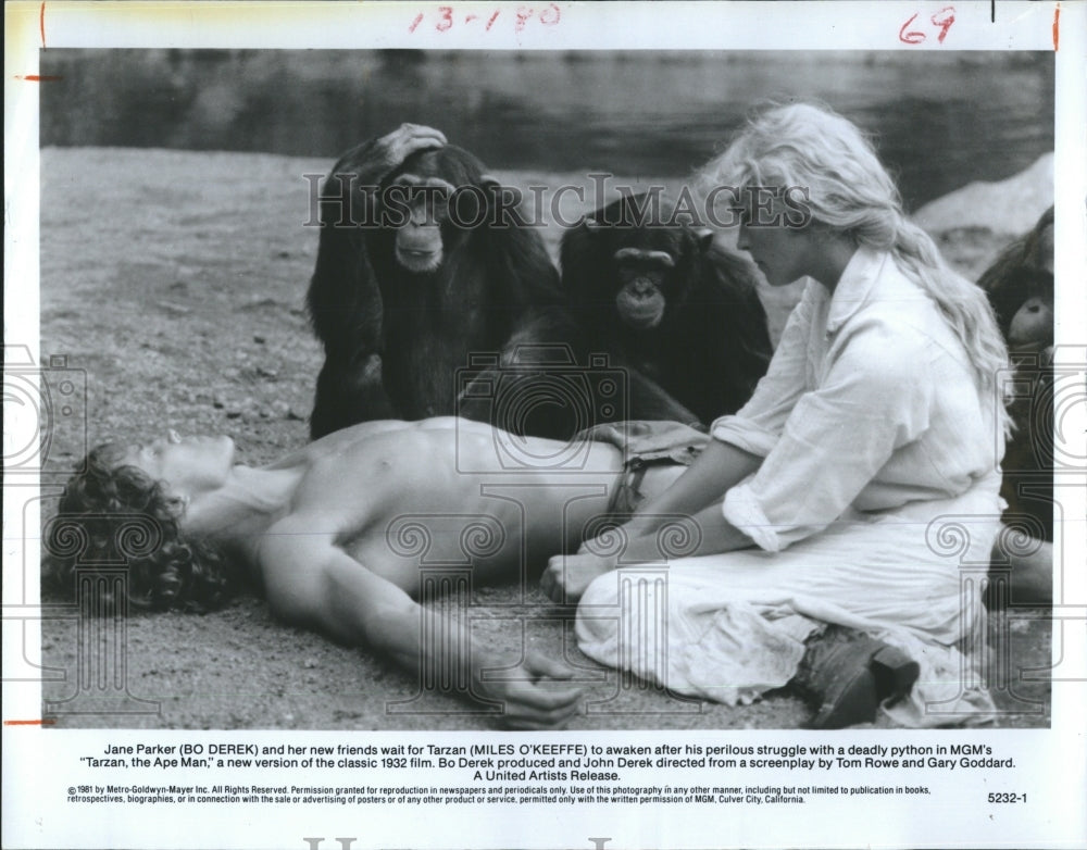 tarzan the ape man 1981 actors