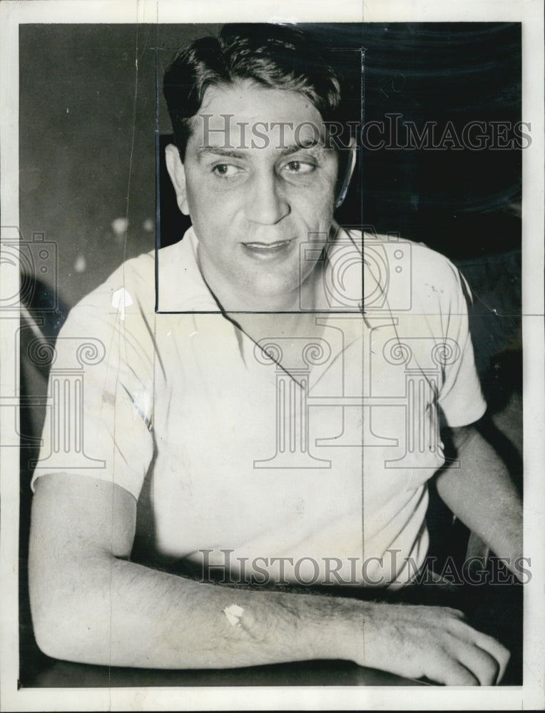 1936 Press Photo Accused Murder Leonard Cellura - Historic Images