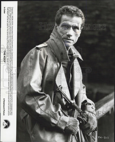 1983 Press Photo Actor Jurgen Prochnow in "The Keep" - Historic Images