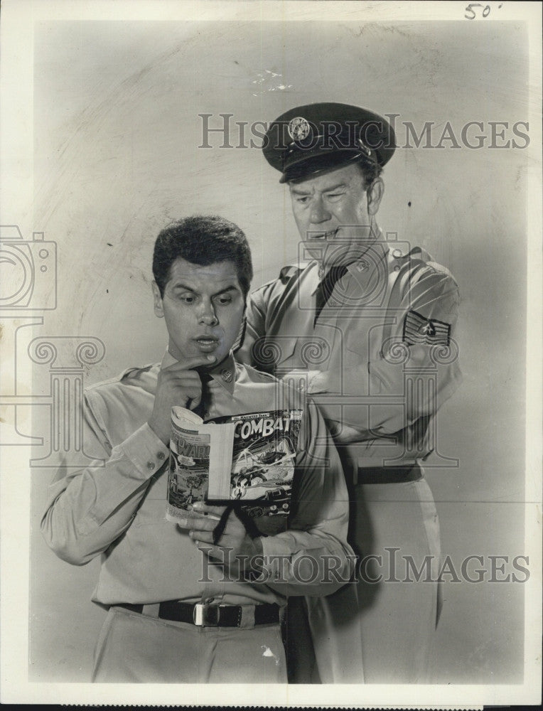 Sammy Jackson L Harry Hickox In No Time For Sergeants 1964 Vintage Press Photo Print Historic Images