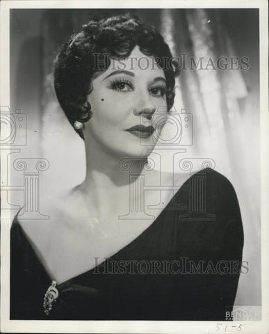 1955 Press Photo Actress Ruth Altman in "The Boy Friend" - Historic Images