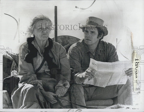 1974 Press Photo Jeanette Nolan, Dack Rambo "Dirty Sally" - Historic Images