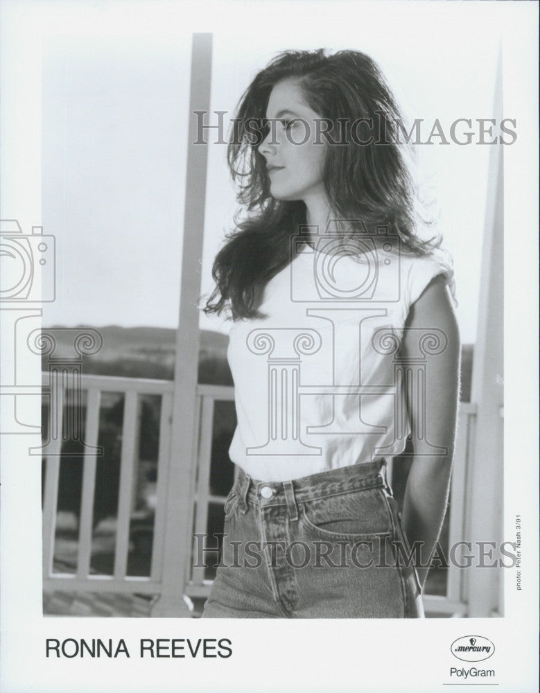 Ronna Reeves American female country singer. Vintage Photo Print ...