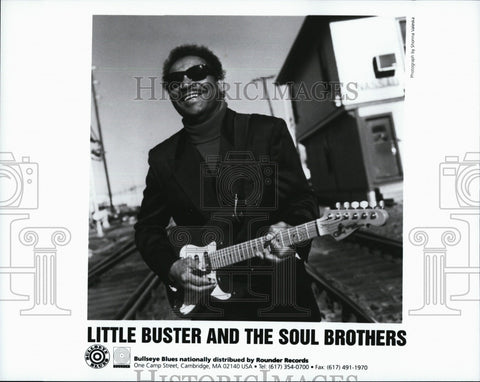 Press Photo Little Buster and The Soul Brothers on Bullseye Blues - Historic Images