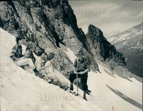 1950 Washington Mt Ranier Press Photo - Historic Images