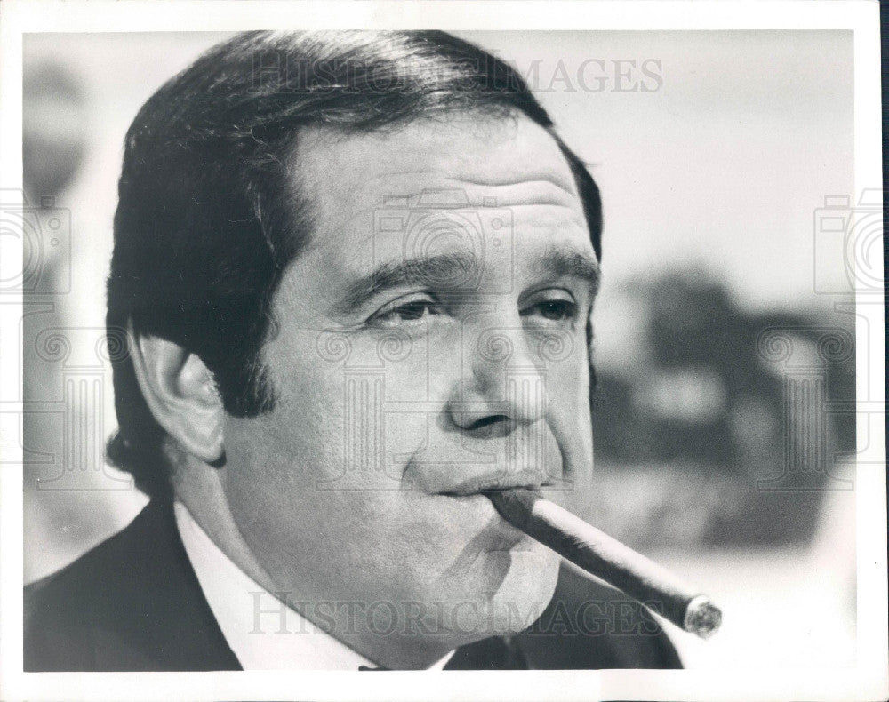 1972 Comedian Alan King Press Photo