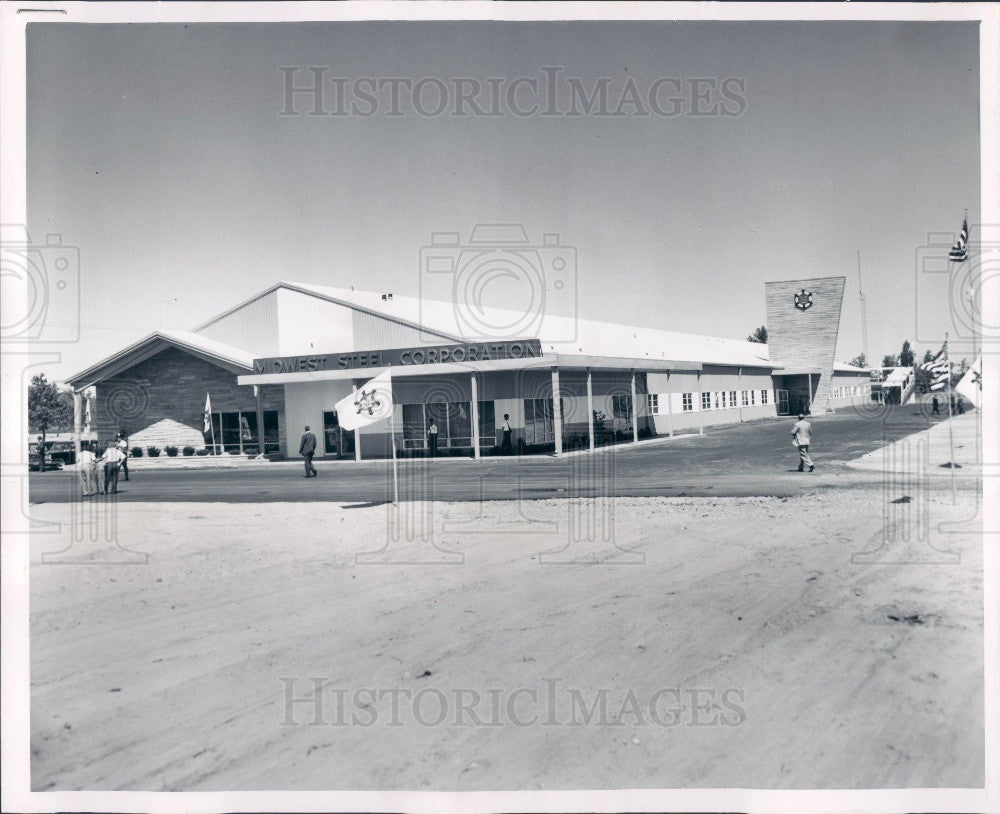 1959 Portage Indiana Midwest Steel Corp Press Photo - Historic Images