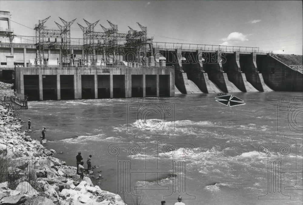 1978 Logan Martin Dam In Alabama Historic Images
