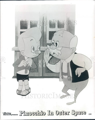 1984 Animated Pinocchio in Outer Space Press Photo - Historic Images