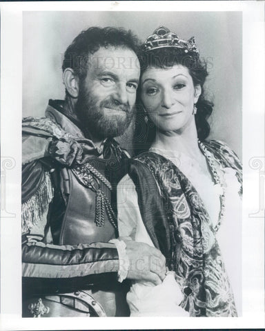1981 Actors Colin Blakely & Jane Lapotaire in Antony & Cleopatra Press Photo