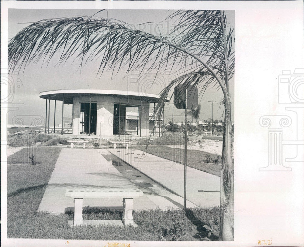 1960 Flor-A-Mar, Florida Community Center Press Photo