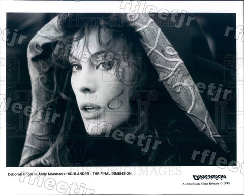 1995 Canadian Actress Deborah Unger in Film Highlander Press Photo adt559 - Historic Images