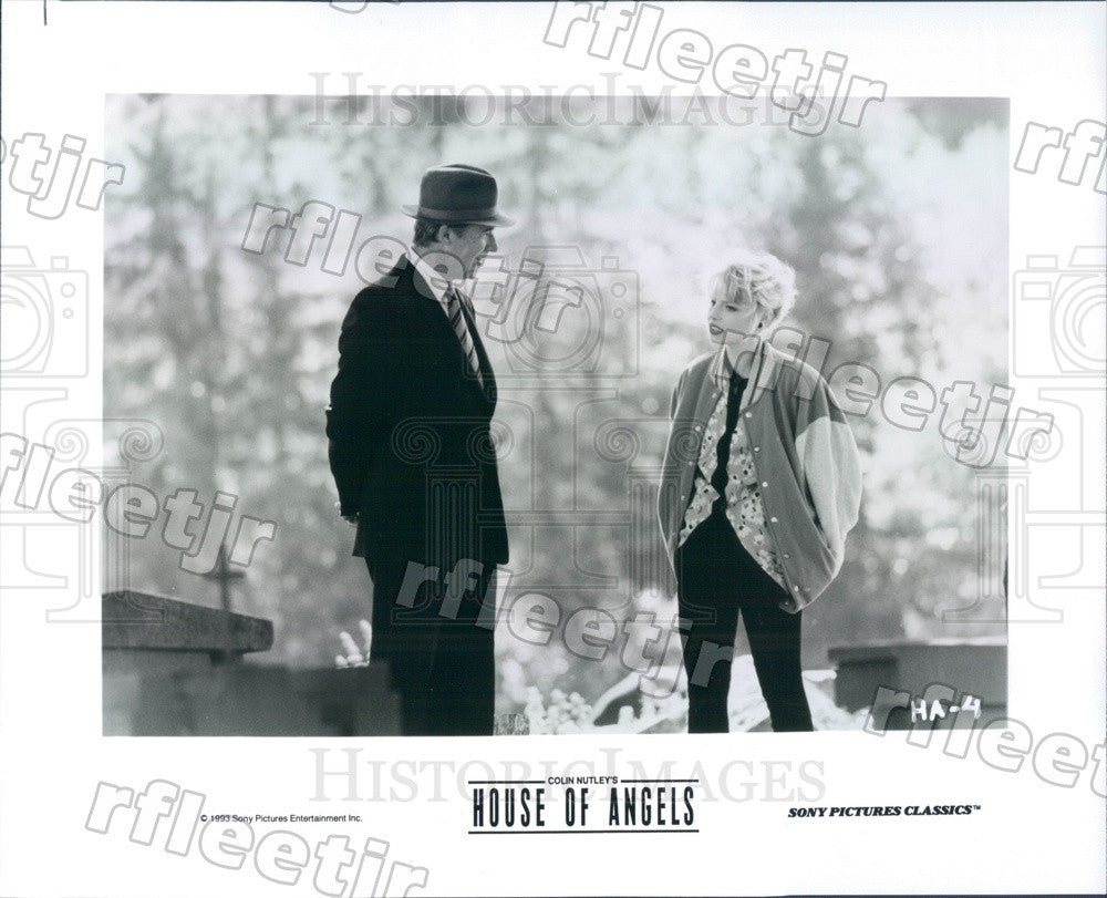 1993 Swedish Actors Helena Bergstrom & Sven Wollter in Film Press Photo adu567