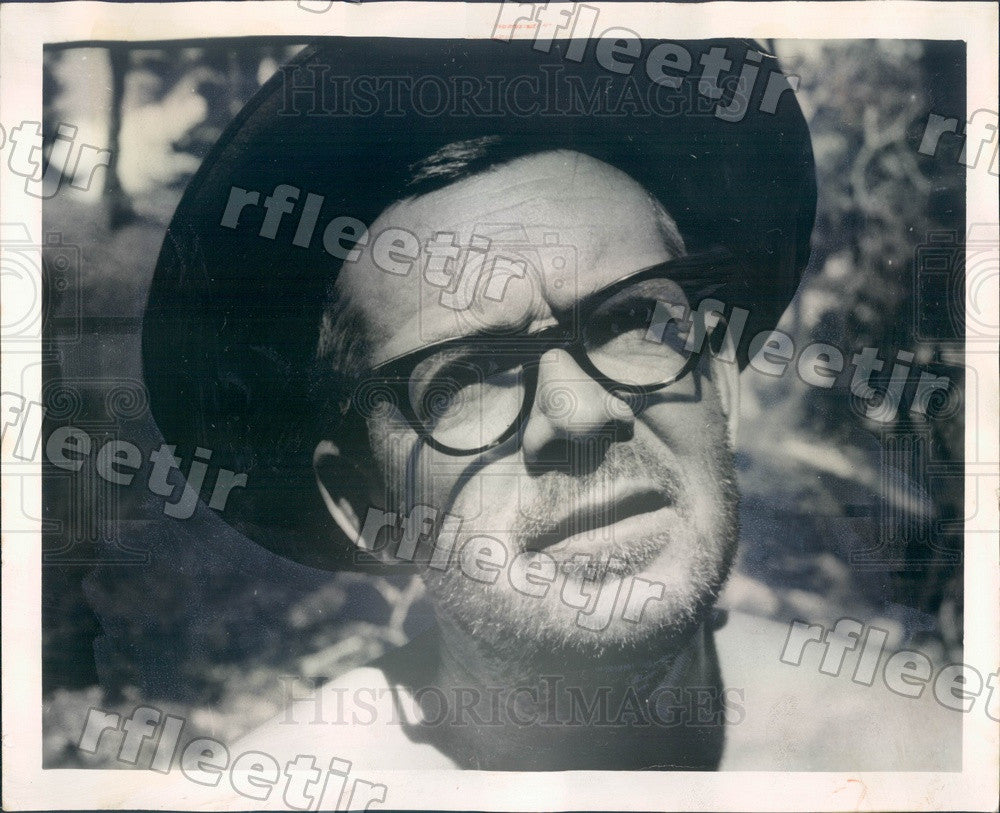 1960 Chicago, IL Bud Boyd, Wilderness Experiment Subject Press Photo adv311