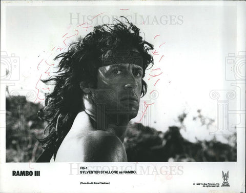 1988 Press Photo RAMBO 111 - Historic Images