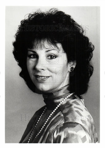 1987 Press Photo Nancy McCauley, actress, Galaxina - Historic Images