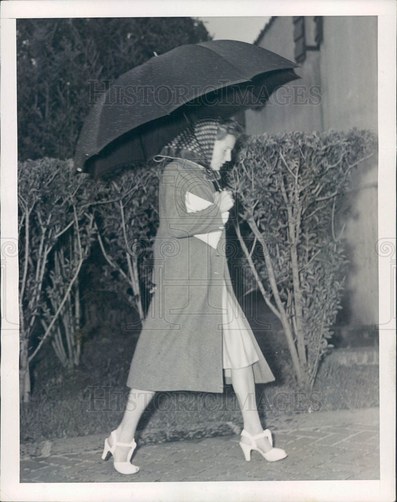 1940, Anne McDonnell Ford Johnson Socialite - Historic Images