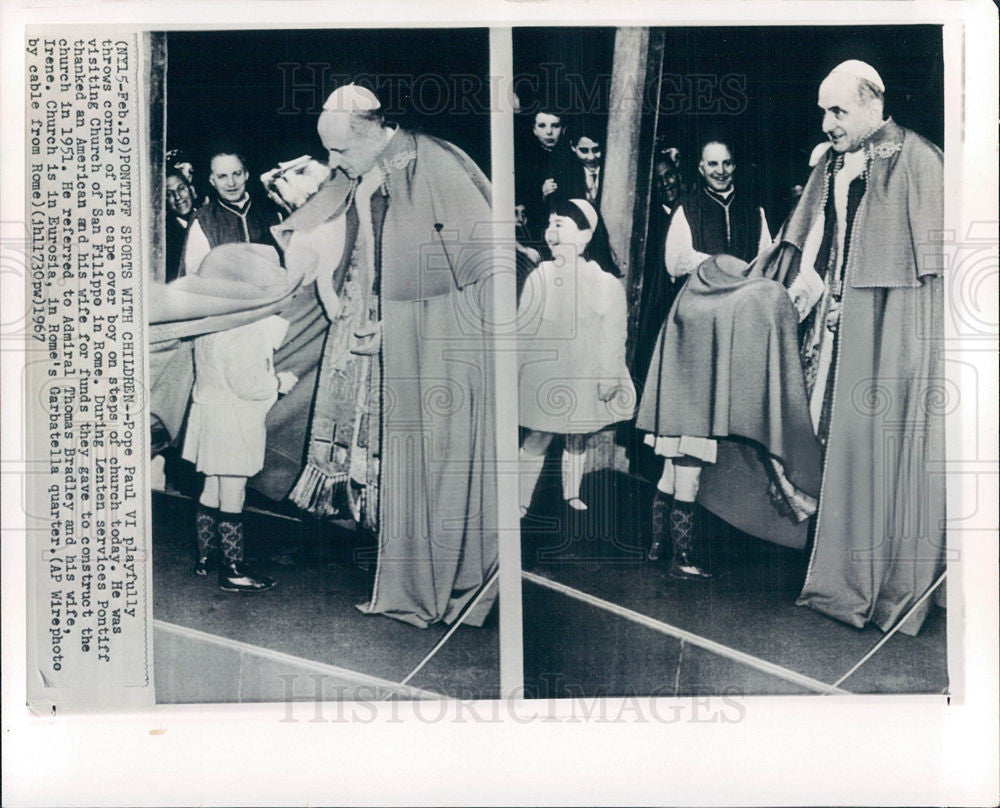 1967, Pope Paul VI Catholic Church Vatican | Historic Images