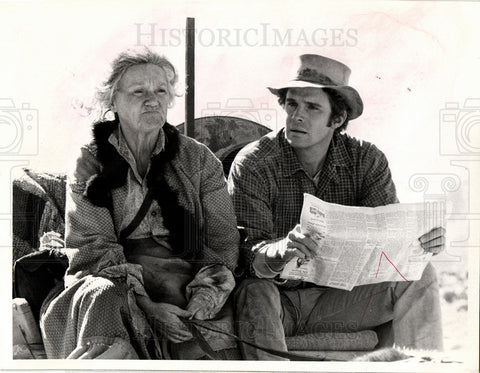 1974 Press Photo JEANETTE NOLAN, DACK RAMBO - Historic Images