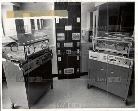 1971 Press Photo CHILDRENS' HOSPITAL OF MICHIGAN - Historic Images