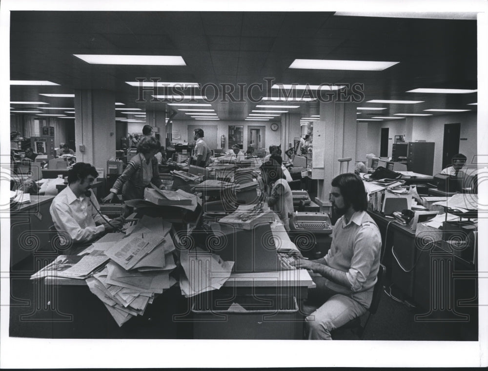 1978 People working in the Milwaukee Journal Sentinel ...