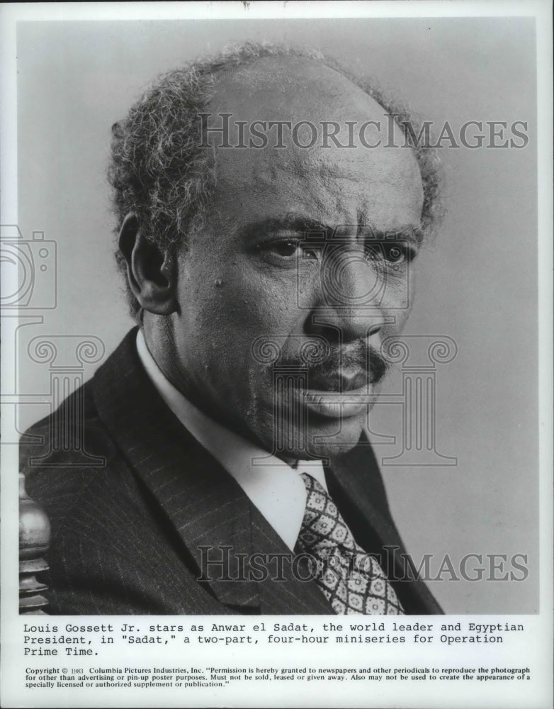 1983 Louis Gossett Junior As Anwar El Sadat In 'Sadat' - mjp19676 ...