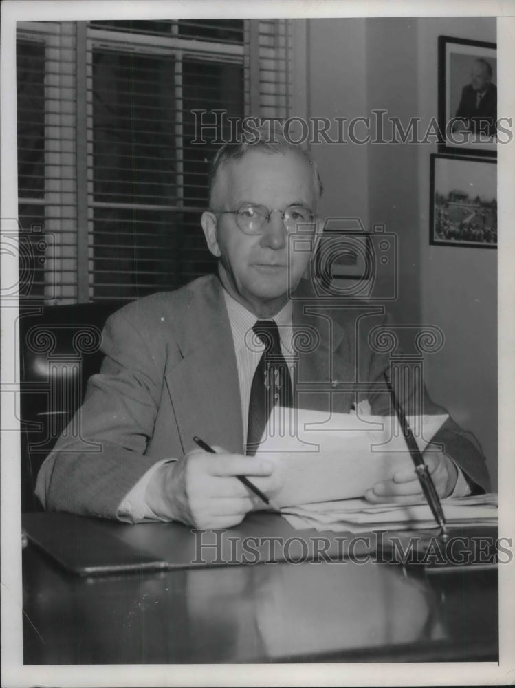 1954 Press Photo Wesley A D'Ewart Senate Candidate from Montana ...