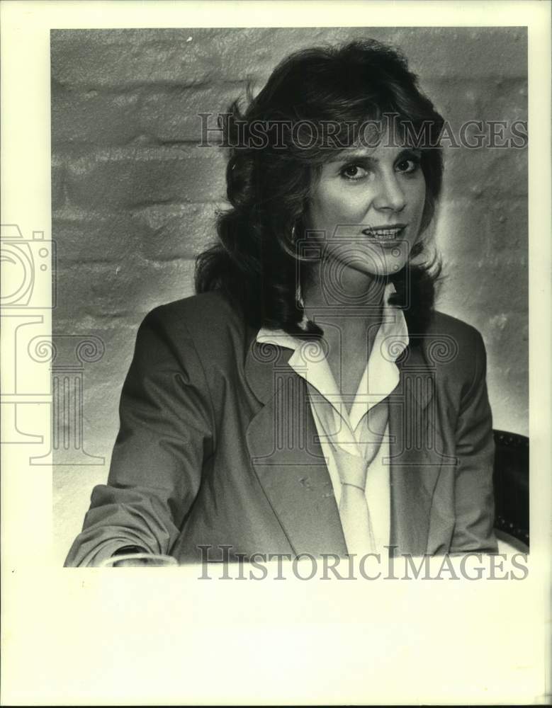 1983 Press Photo Holly Palance hosts ABC-TV's 