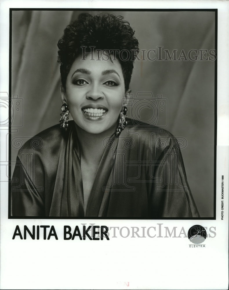 1988 Anita Baker, musician - Historic Images