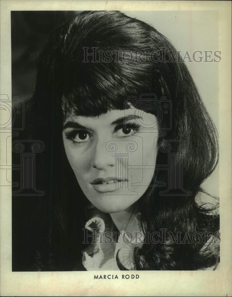 Actress Marcia Rodd - Historic Images