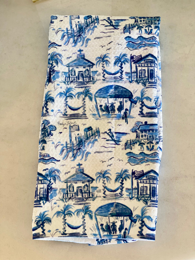 Ocean Isle Beach Kitchen Towels - Islands Art & Bookstore