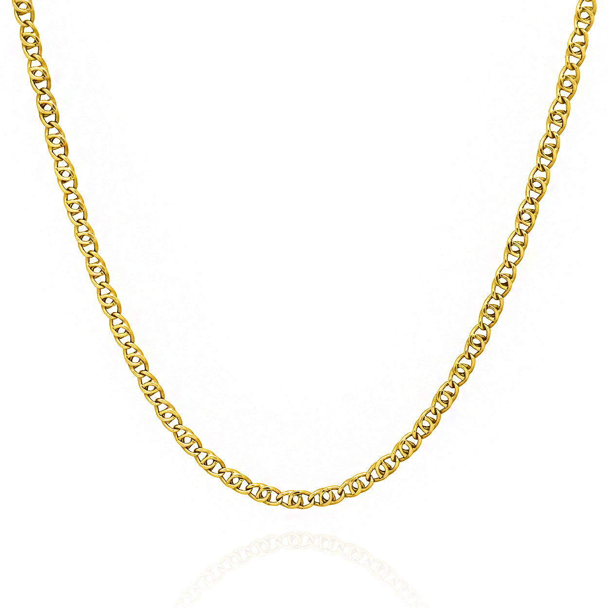 Yellow Gold Marine/Gucci Chain