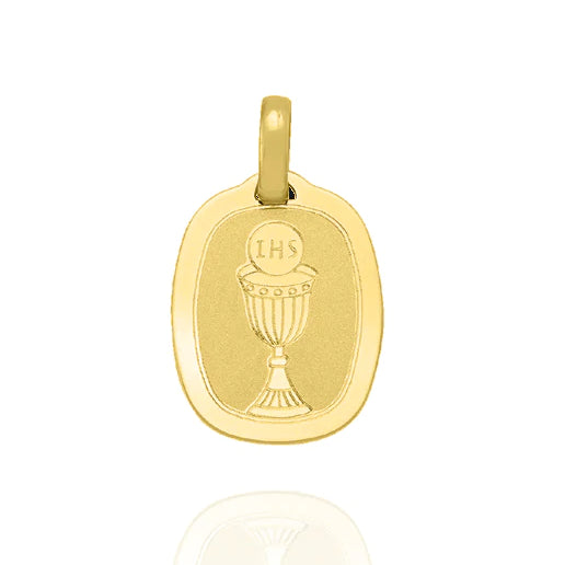14KT Gold Communion Medallion