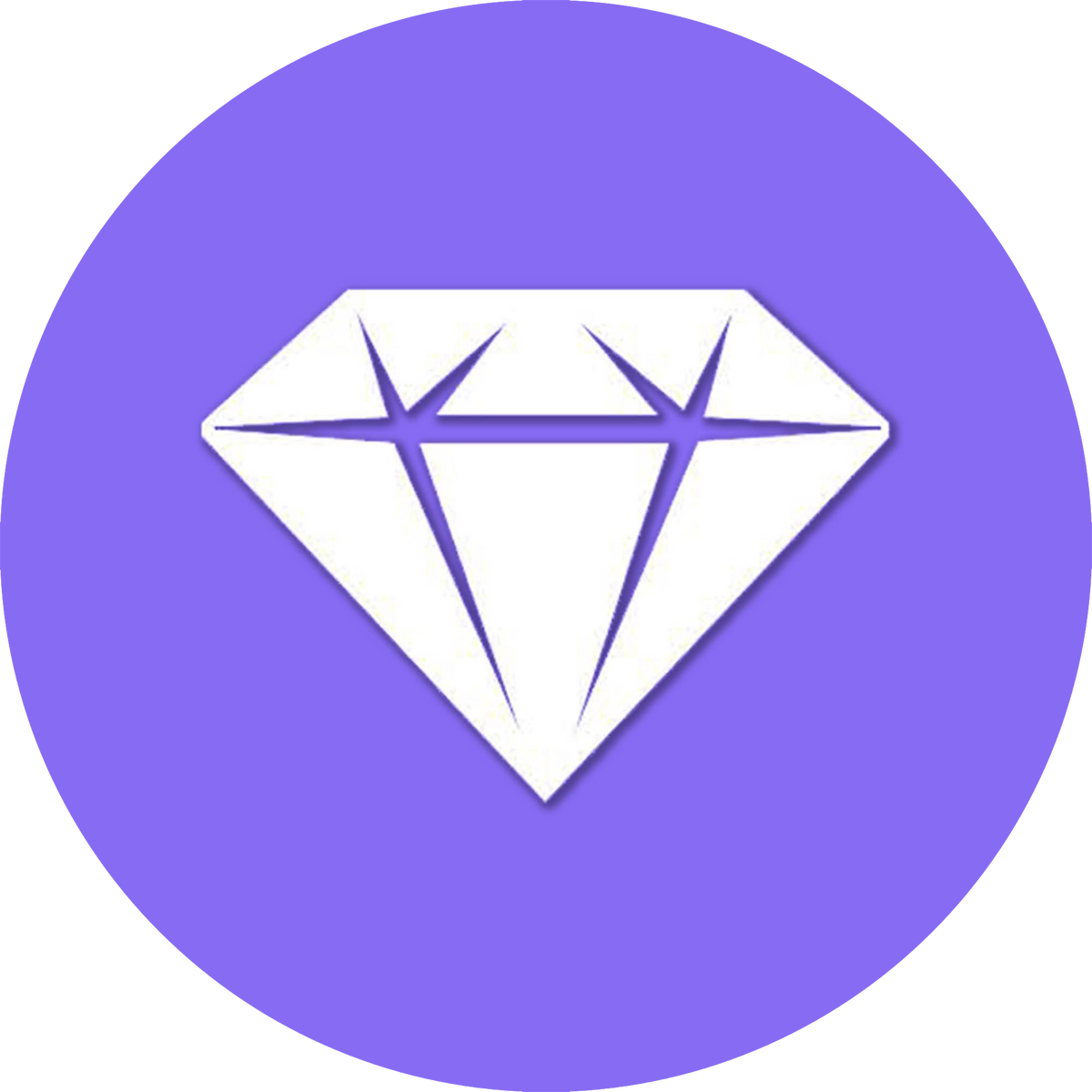 Diamond Icon Purple