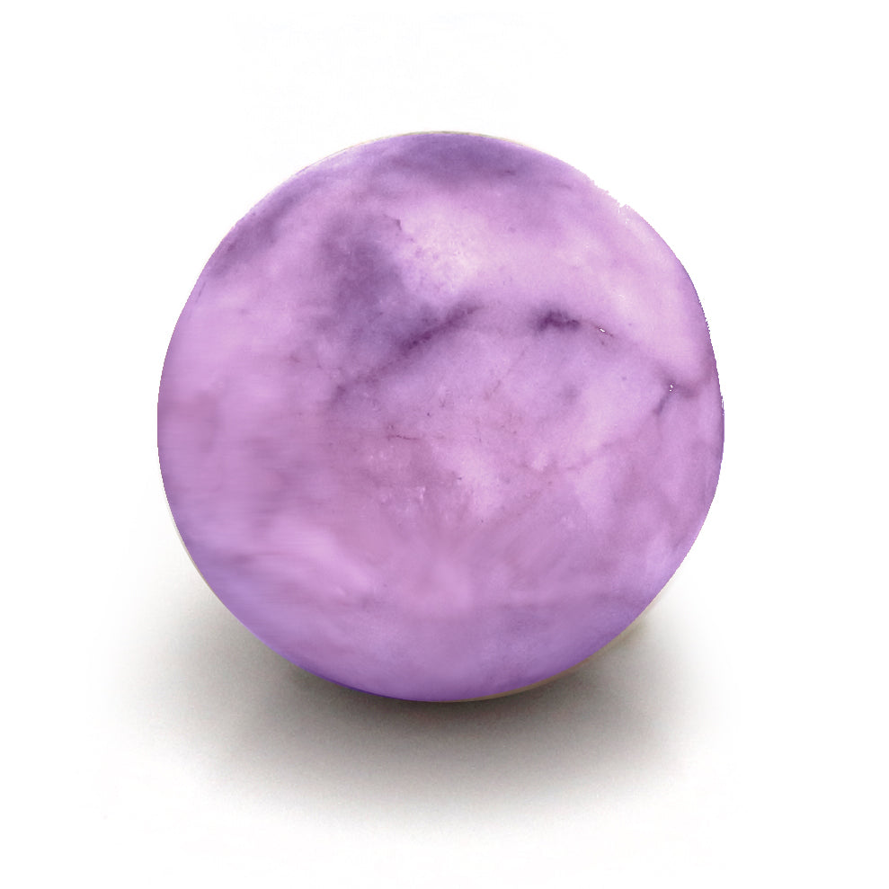 Frosted Amethyst Bead