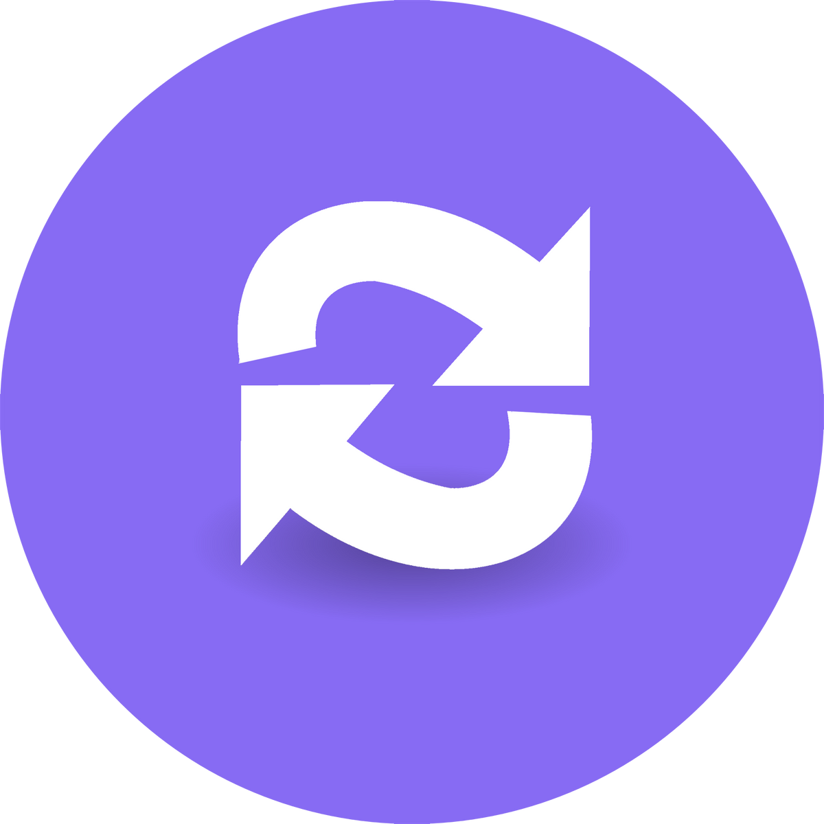 Refund Icon Purple