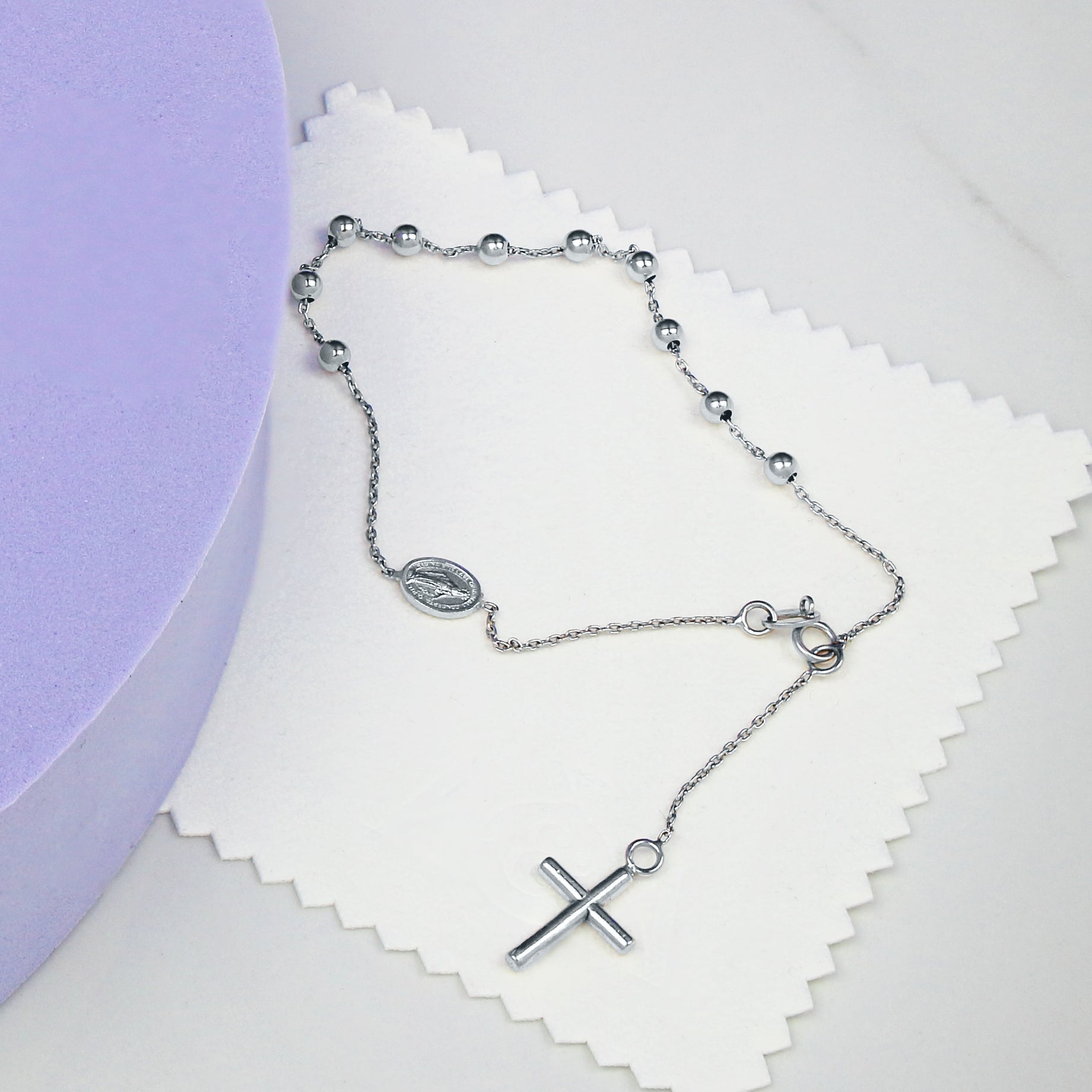 Aggregate 83 st michael rosary bracelet latest  POPPY